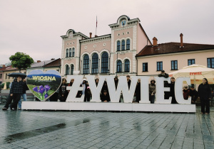 Uczniowie w Żywciu
