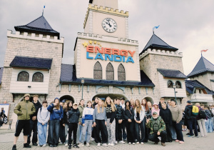 Uczniowie w Energylandii
