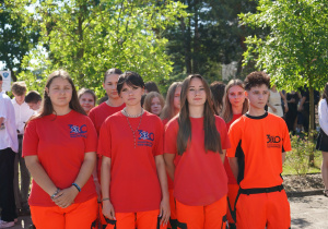 Uczniowie klasy 1C
