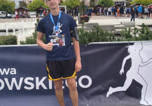 Piotr Grabek z klasy 2C