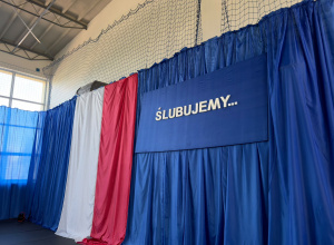 Uroczystość ślubowania w ZSP 8
