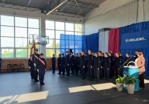 Ślubowanie klasy mundurowej
