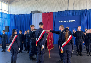 Ślubowanie klasy mundurowej