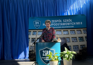 Pani Wacława Bąk – Przewodnicząca Komisji Edukacji