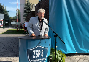 Wicestarosta Powiatu Tomaszowskiego Sławomir Żegota,